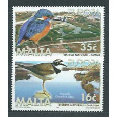 Malta - Correo 1999 Yvert 1039/40 ** Mnh Europa Aves