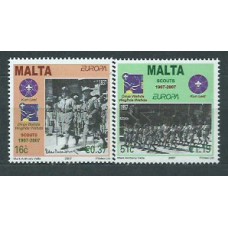 Malta - Correo 2007 Yvert 1469/70 ** Mnh Europa