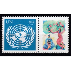 Naciones Unidas - Nueva York Correo 2007 Yvert 1038 ** Mnh