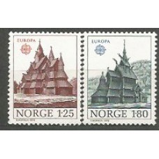 Noruega - Correo 1978 Yvert 725/6 ** Mnh Europa