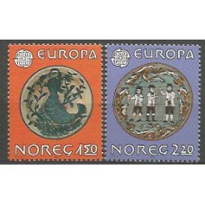 Noruega - Correo 1981 Yvert 792/3 ** Mnh Europa
