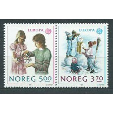 Noruega - Correo 1989 Yvert 976/7 ** Mnh Europa