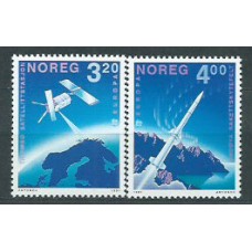 Noruega - Correo 1991 Yvert 1019/20 ** Mnh Europa