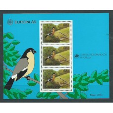 Azores - Hojas Yvert 7 ** Mnh Europa . Aves