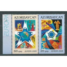 Azerbaijan - Correo Yvert 538a/9a ** Mnh Tema europa