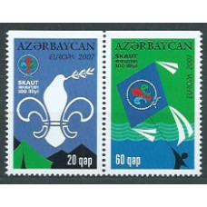 Azerbaijan - Correo Yvert 580/1a ** Mnh Scoutismo