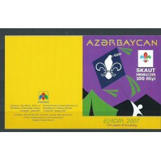 Azerbaijan - Correo Yvert 580a Carnet ** Mnh Scoutismo