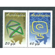 Azerbaijan - Correo Yvert 611/2a ** Mnh Tema europa