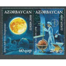 Azerbaijan - Correo Yvert 650/1a ** Mnh Astro
