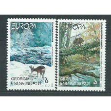 Georgia - Correo Yvert 223/4 ** Mnh Parques naturales