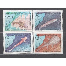 Somalia - Correo Yvert 245/8 ** Mnh  Fauna peces