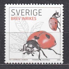 Suecia - Correo 2008 Yvert 2608 ** Mnh Fauna insectos