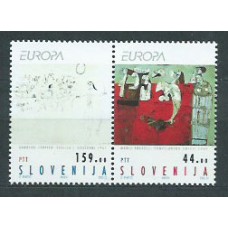 Eslovenia - Correo 1993 Yvert 46/7 ** Mnh Europa