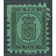 Finlandia - Correo 1866-70 Yvert 6 o Usado