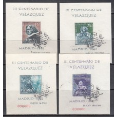 España II Centenario Correo 1961 Edifil 1344/7 usado