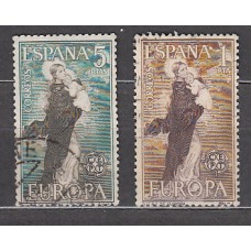 España II Centenario Correo 1963 Edifil 1519/20 usado