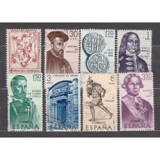 España II Centenario Correo 1966 Edifil 1750/7 usado