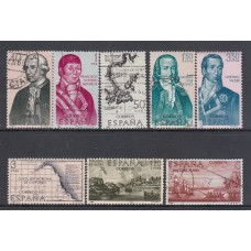 España II Centenario Correo 1967 Edifil 1819/26 usado