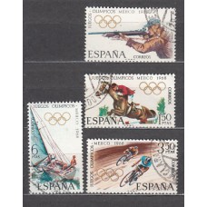 España II Centenario Correo 1968 Edifil 1885/8 usado