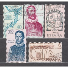 España II Centenario Correo 1968 Edifil 1889/93 usado