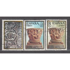 España II Centenario Correo 1974 Edifil 2217/9 usado