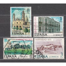 España II Centenario Correo 1975 Edifil 2293/6 usado