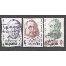 España II Centenario Correo 1981 Edifil 2618/20 usado