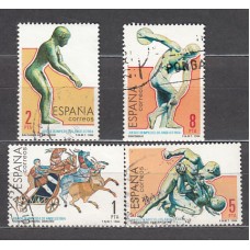 España II Centenario Correo 1984 Edifil 2768/71 usado