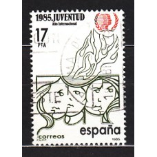 España II Centenario Correo 1985 Edifil 2787 usado