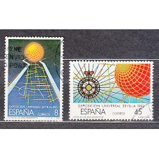 España II Centenario Correo 1988 Edifil 2939/40 usado