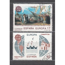 España II Centenario Correo 1992 Edifil 3196/7 usado