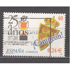 España II Centenario Correo 2001 Edifil 3805 usado