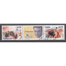 España II Centenario Correo 2004 Edifil 4089/90 usado