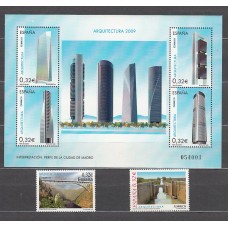 España II Centenario Correo 2009 Edifil 4505/7 ** Mnh