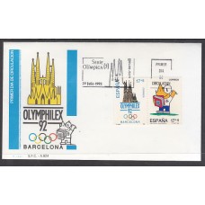 España II Centenario Sobres 1º Día 1992 Edifil 3218/9