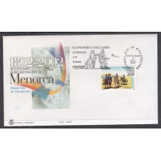 España II Centenario Sobres 1º Día 2002 Edifil 3897