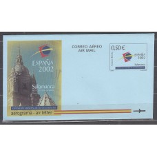 España II Centenario Aerogramas Edifil 225 Año 2002 ** Mnh