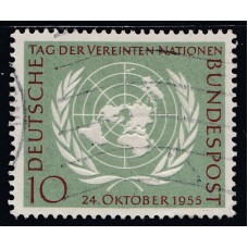 Alemania Federal Correo 1955 Yvert 97 usado