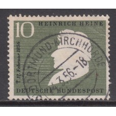 Alemania Federal Correo 1956 Yvert 103 usado