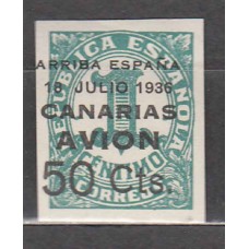 Canarias Correo 1937 Edifil 20 ** Mnh