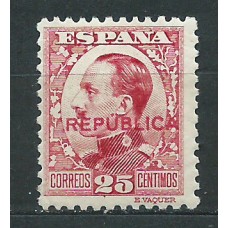 Locales Repúblicanos Almeria 1931 Edifl 7hcc ** Mnh  Sobrecarga color rojo
