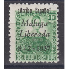 Locales Patrióticos Málaga 1937 Edifil 12 * Mh