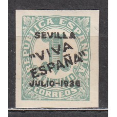 Locales Patrióticos Sevilla 1936 Edifil 1 ** Mnh