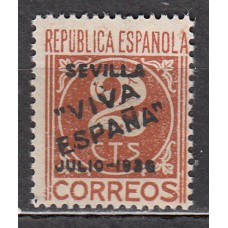 Locales Patrióticos Sevilla 1936 Edifil 2 **  Mnh