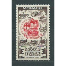 Monaco - Correo 1955 Yvert 420 * Mh  Rally de Montecarlo