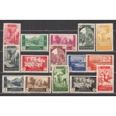 Marruecos Correo 1933 Edifil 133/47 * Mh