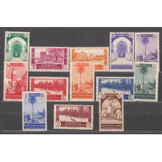 Marruecos Correo 1935 Edifil 148/60 * Mh