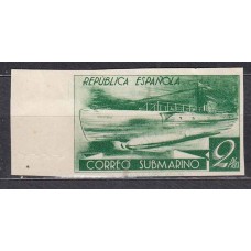 España Variedades 1938 Edifil 776ccds (*) Mng Submarino