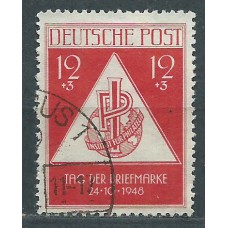 Alemania Oriental Zona Sovietica Correo Yvert 31 usado