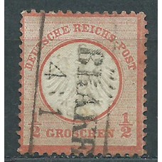 Alemania Imperio Correo 1872 Yvert 3 usado